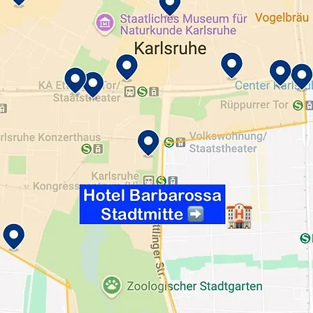 מלון Barbarossa Stadtmitte