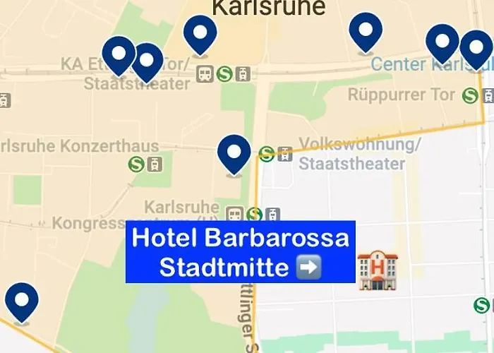 Hotel Barbarossa Stadtmitte